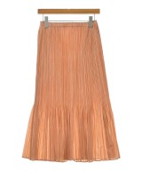 PLEATS PLEASE（プリーツプリーズ）ロング・マキシ丈スカート オレンジ サイズ:4(XL位) レディース/2200650947122