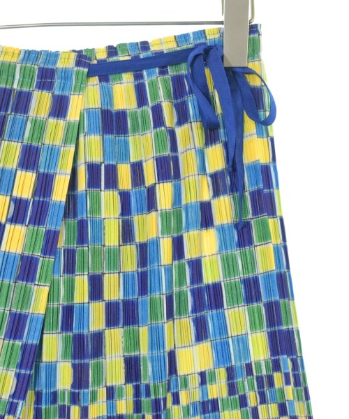 PLEATS PLEASE（プリーツプリーズ）ロング・マキシ丈スカート 青 サイズ:-(M位) レディース/2200651204286