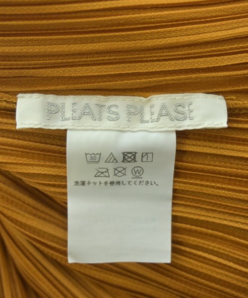 PLEATS PLEASE（プリーツプリーズ）カジュアルシャツ 茶 サイズ:3(L位) レディース/2200651273046