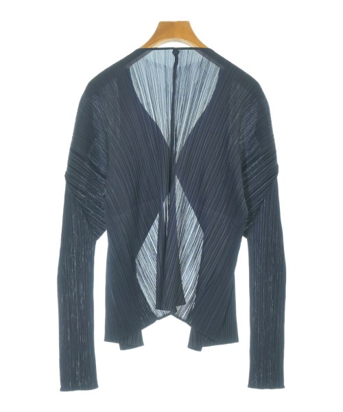 PLEATS PLEASE（プリーツプリーズ）カジュアルジャケット 紺 サイズ:4(XL位) レディース/2200651273053