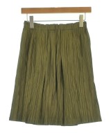 PLEATS PLEASE（プリーツプリーズ）ひざ丈スカート カーキ サイズ:1(S位) レディース/2200651723114