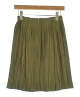 PLEATS PLEASE（プリーツプリーズ）ひざ丈スカート カーキ サイズ:1(S位) レディース/2200651723114