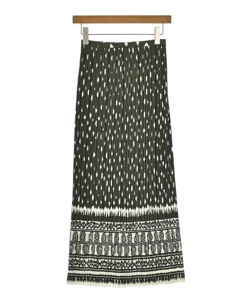 PLEATS PLEASE(プリーツプリーズ)ひざ丈スカート カーキ サイズ:1(S位)/2200651723121