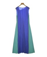 PLEATS PLEASE（プリーツプリーズ）ワンピース 紫 サイズ:5(XXL位) レディース/2200651951487