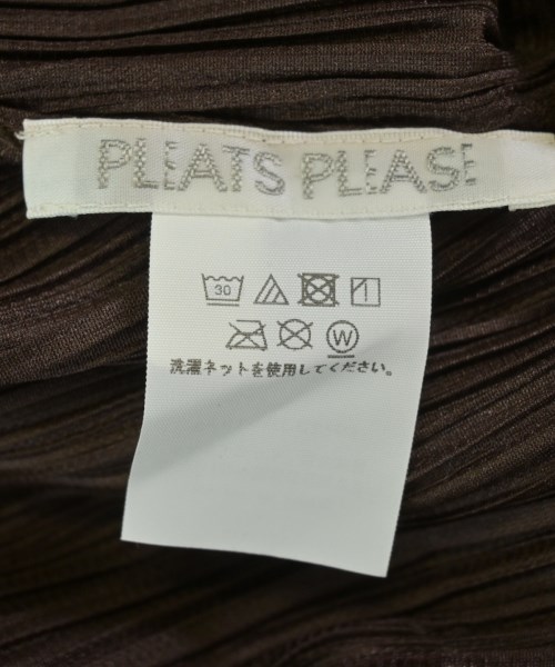 PLEATS PLEASE（プリーツプリーズ）コート 茶 サイズ:3(L位) レディース/2200652300307