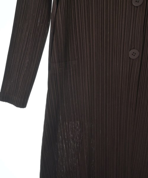 PLEATS PLEASE（プリーツプリーズ）コート 茶 サイズ:3(L位) レディース/2200652300307