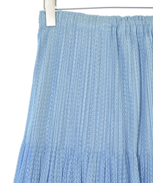 PLEATS PLEASE（プリーツプリーズ）ひざ丈スカート 青 サイズ:4(XL位) レディース/2200653595474