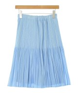 PLEATS PLEASE（プリーツプリーズ）ひざ丈スカート 青 サイズ:4(XL位) レディース/2200653595474
