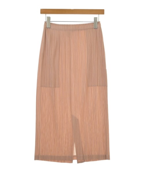 PLEATS PLEASE(プリーツプリーズ)ロング・マキシ丈スカート ピンク サイズ:-(M位)/2200654205020