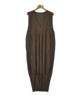 PLEATS PLEASE（プリーツプリーズ）ワンピース 茶 サイズ:165(M位) レディース/2200702852015
