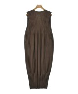PLEATS PLEASE（プリーツプリーズ）ワンピース 茶 サイズ:165(M位) レディース/2200702852015