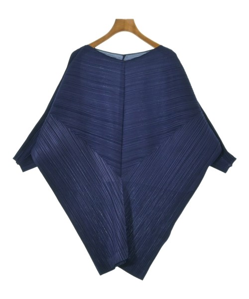 PLEATS PLEASE(プリーツプリーズ)ブラウス 紺 サイズ:F/2200702852077