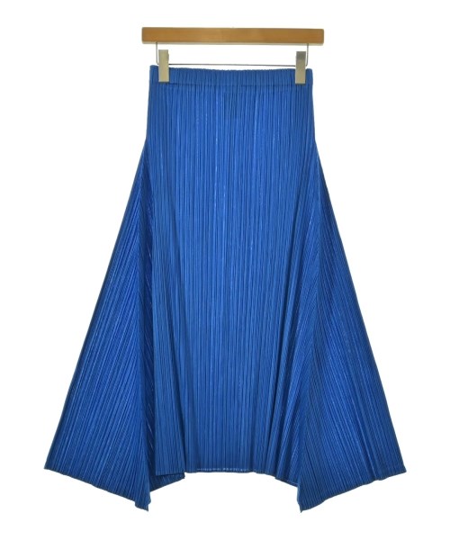 PLEATS PLEASE（プリーツプリーズ）ロング・マキシ丈スカート 青 サイズ:-(S位) レディース/2200702852251