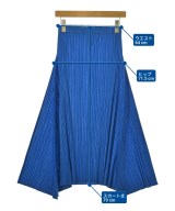PLEATS PLEASE（プリーツプリーズ）ロング・マキシ丈スカート 青 サイズ:-(S位) レディース/2200702852251