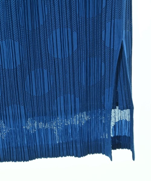 PLEATS PLEASE（プリーツプリーズ）ロング・マキシ丈スカート 青 サイズ:2(M位) レディース/2200702860140