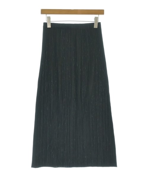 PLEATS PLEASE（プリーツプリーズ）ひざ丈スカート 黒 サイズ:3(L位) レディース/2200703333063