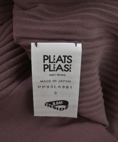 PLEATS PLEASE（プリーツプリーズ）ニット・セーター 茶 サイズ:3(L位) レディース/2200704013087