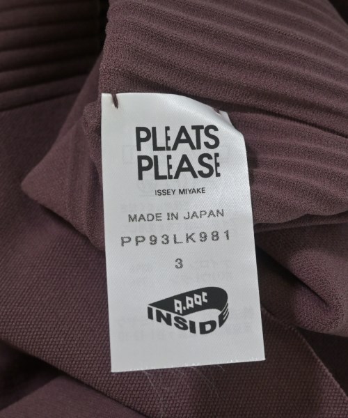 PLEATS PLEASE（プリーツプリーズ）ニット・セーター 茶 サイズ:3(L位) レディース/2200704013094