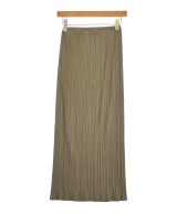 PLEATS PLEASE（プリーツプリーズ）ロング・マキシ丈スカート カーキ サイズ:2(M位) レディース/2200704916043