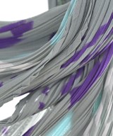PLEATS PLEASE（プリーツプリーズ）ストール グレー サイズ:- レディース/2200704916050