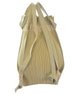 PLEATS PLEASE（プリーツプリーズ）バックパック・リュック ベージュ サイズ:- レディース/2200704916067