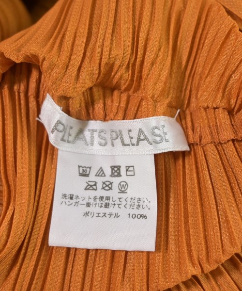 PLEATS PLEASE（プリーツプリーズ）ブラウス オレンジ サイズ:3(L位) レディース/2200701730055