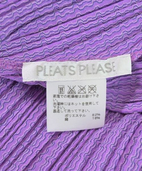 PLEATS PLEASE（プリーツプリーズ）ワンピース 紫 サイズ:3(L位) レディース/2200706038057