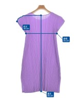 PLEATS PLEASE（プリーツプリーズ）ワンピース 紫 サイズ:3(L位) レディース/2200706038057