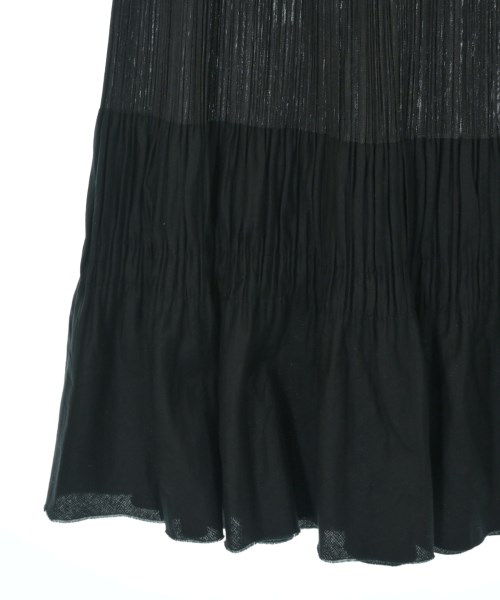 PLEATS PLEASE（プリーツプリーズ）ロング・マキシ丈スカート 黒 サイズ:3(L位) レディース/2200707077031