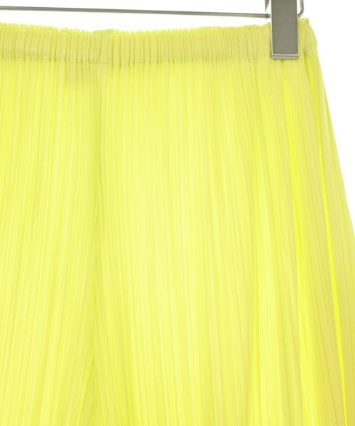 PLEATS PLEASE（プリーツプリーズ）ロング・マキシ丈スカート 黄 サイズ:1(S位) レディース/2200704517028