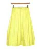 PLEATS PLEASE（プリーツプリーズ）ロング・マキシ丈スカート 黄 サイズ:1(S位) レディース/2200704517028