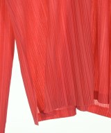 PLEATS PLEASE（プリーツプリーズ）カジュアルシャツ 赤 サイズ:3(L位) レディース/2200709980087