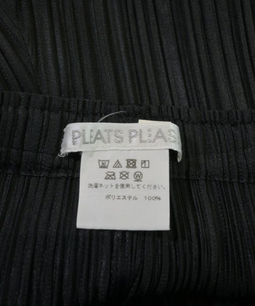 PLEATS PLEASE（プリーツプリーズ）クロップドパンツ 黒 サイズ:3(L位) レディース/2200660726045