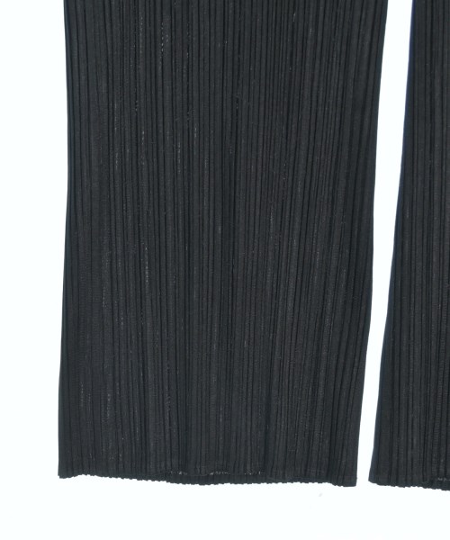 PLEATS PLEASE（プリーツプリーズ）クロップドパンツ 黒 サイズ:3(L位) レディース/2200660726045