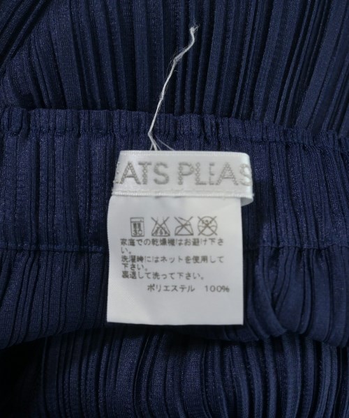 PLEATS PLEASE（プリーツプリーズ）ロング・マキシ丈スカート 紺 サイズ:4(XL位) レディース/2200660726052