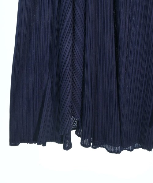 PLEATS PLEASE（プリーツプリーズ）ロング・マキシ丈スカート 紺 サイズ:4(XL位) レディース/2200660726052