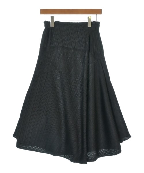 PLEATS PLEASE（プリーツプリーズ）ロング・マキシ丈スカート 黒 サイズ:5(XXL位) レディース/2200660726069