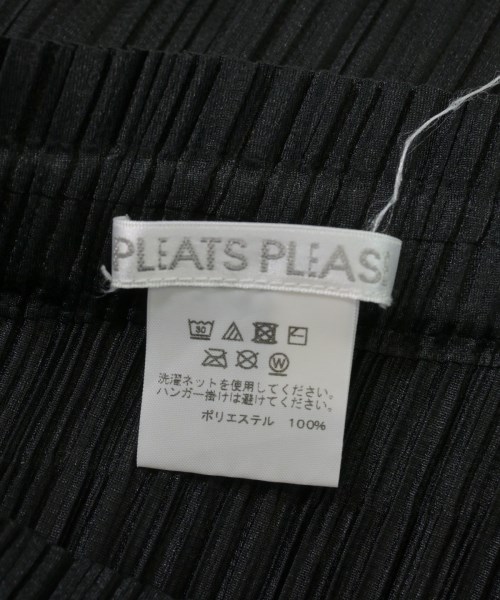 PLEATS PLEASE（プリーツプリーズ）ロング・マキシ丈スカート 黒 サイズ:5(XXL位) レディース/2200660726069