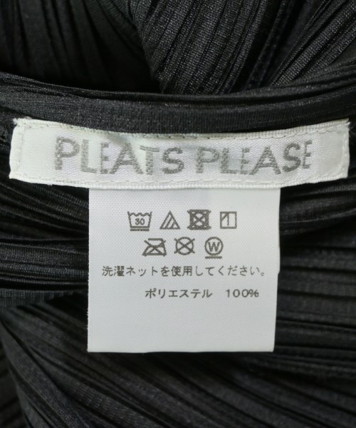 PLEATS PLEASE（プリーツプリーズ）ワンピース 黒 サイズ:4(XL位) レディース/2200660726106