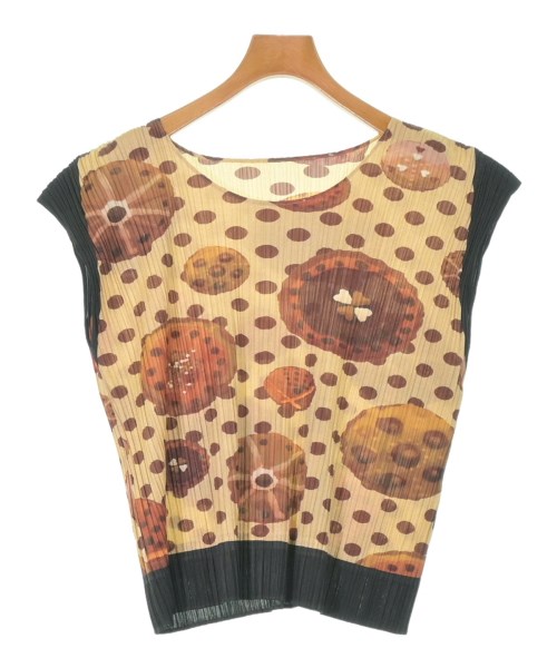 PLEATS PLEASE（プリーツプリーズ）ベスト ベージュ サイズ:4(XL位) レディース/2200662699040