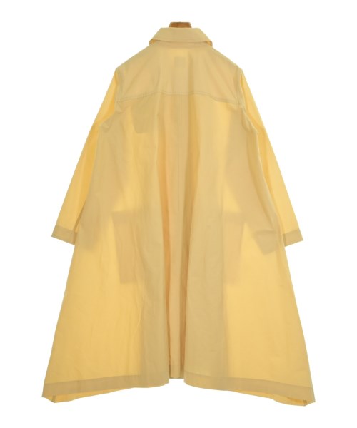 PLEATS PLEASE（プリーツプリーズ）ステンカラーコート 黄 サイズ:4(XL位) レディース/2200662986058