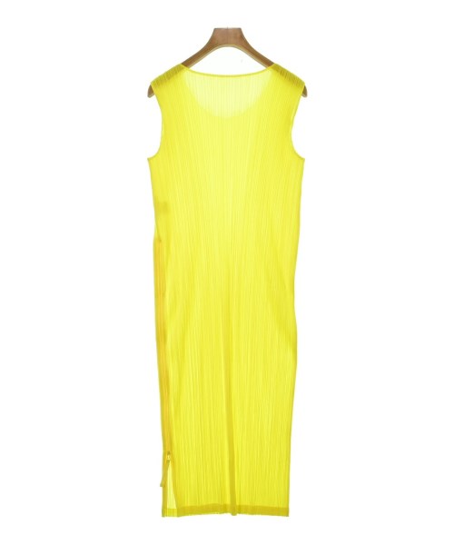 PLEATS PLEASE（プリーツプリーズ）ワンピース 黄 サイズ:2(M位) レディース/2200664063108
