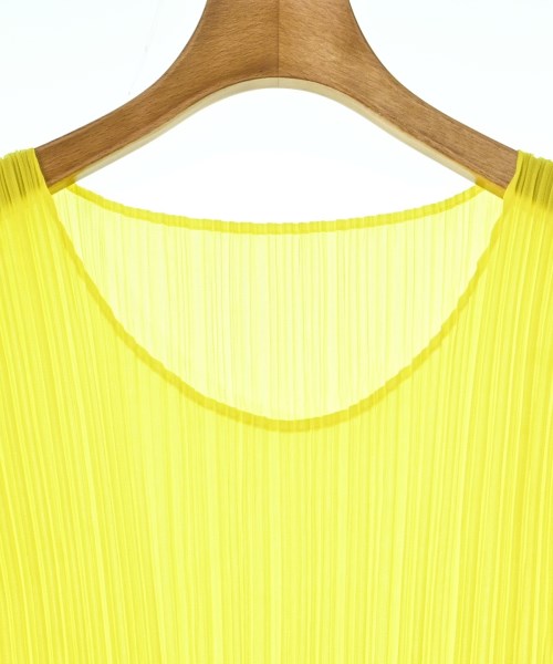 PLEATS PLEASE（プリーツプリーズ）ワンピース 黄 サイズ:2(M位) レディース/2200664063108