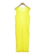 PLEATS PLEASE（プリーツプリーズ）ワンピース 黄 サイズ:2(M位) レディース/2200664063108