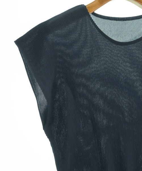 PLEATS PLEASE（プリーツプリーズ）カジュアルシャツ 紺 サイズ:3(L位) レディース/2200660597072