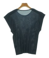 PLEATS PLEASE（プリーツプリーズ）カジュアルシャツ 紺 サイズ:3(L位) レディース/2200660597072