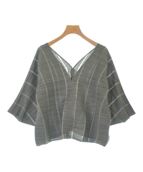 PLEATS PLEASE(プリーツプリーズ)ブラウス グレー サイズ:3(L位)/2200661679395