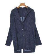 PLEATS PLEASE（プリーツプリーズ）カジュアルジャケット 紺 サイズ:F レディース/2200664193102