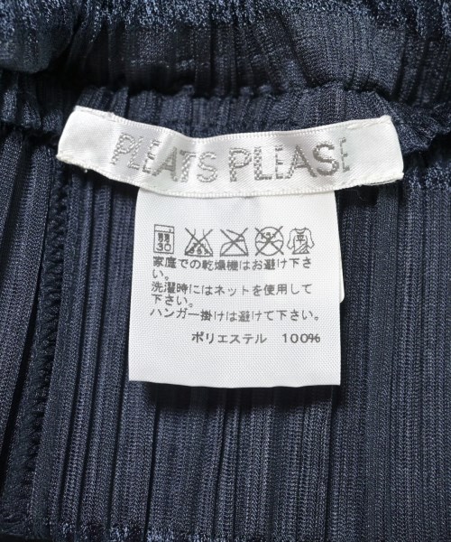 PLEATS PLEASE（プリーツプリーズ）ブラウス 紺 サイズ:3(L位) レディース/2200661741283