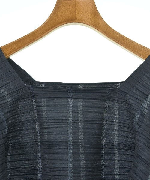 PLEATS PLEASE（プリーツプリーズ）ブラウス 紺 サイズ:3(L位) レディース/2200661741283